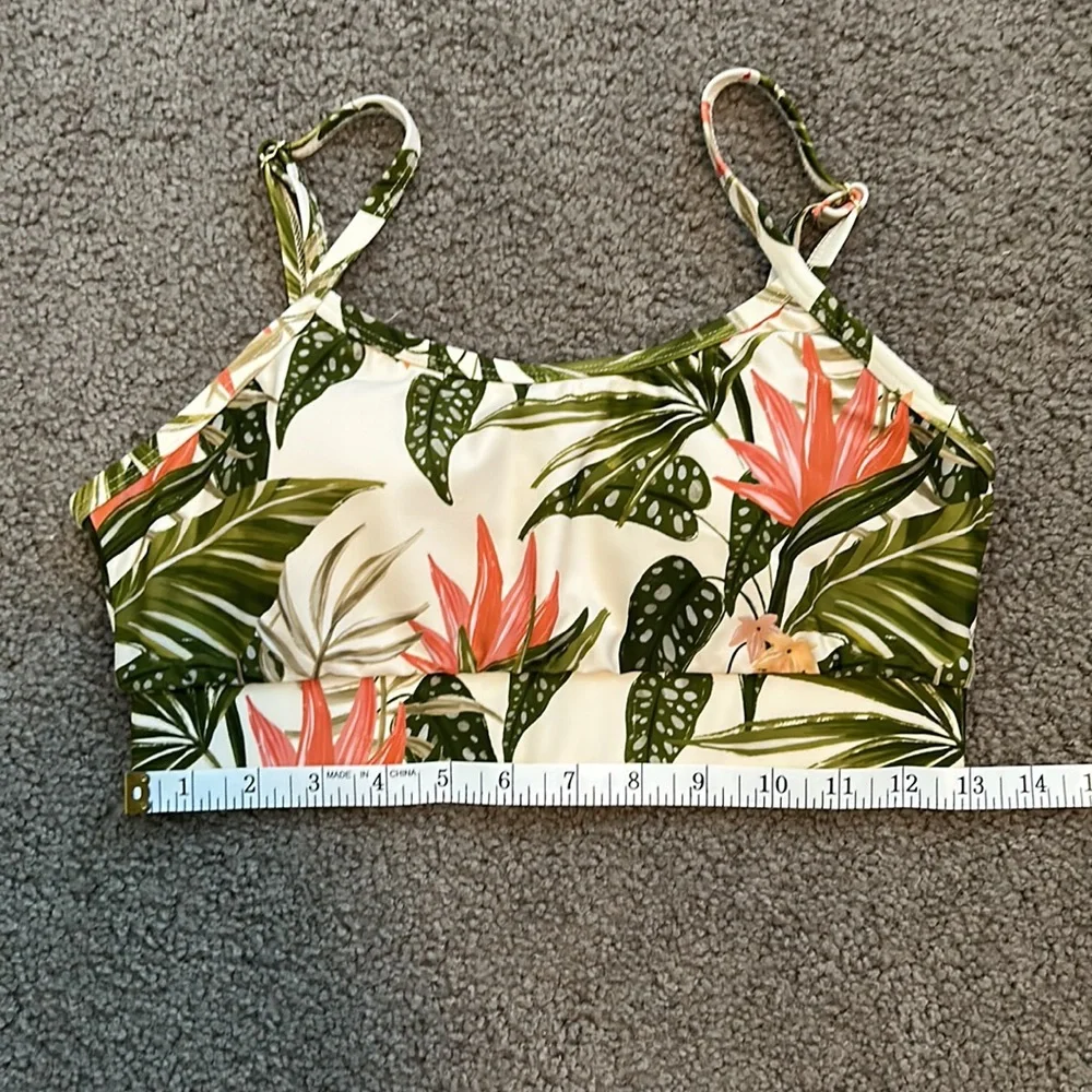 NWOT Lime Ricki Tropical Bralette M
